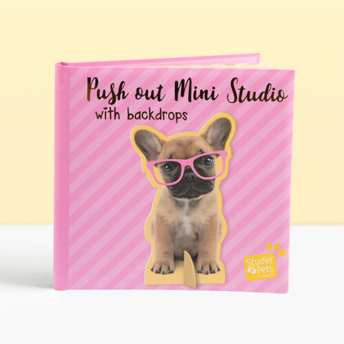 Push Out Mini Studio s tvými zvířecími kamarády a 10 veselými pozadími