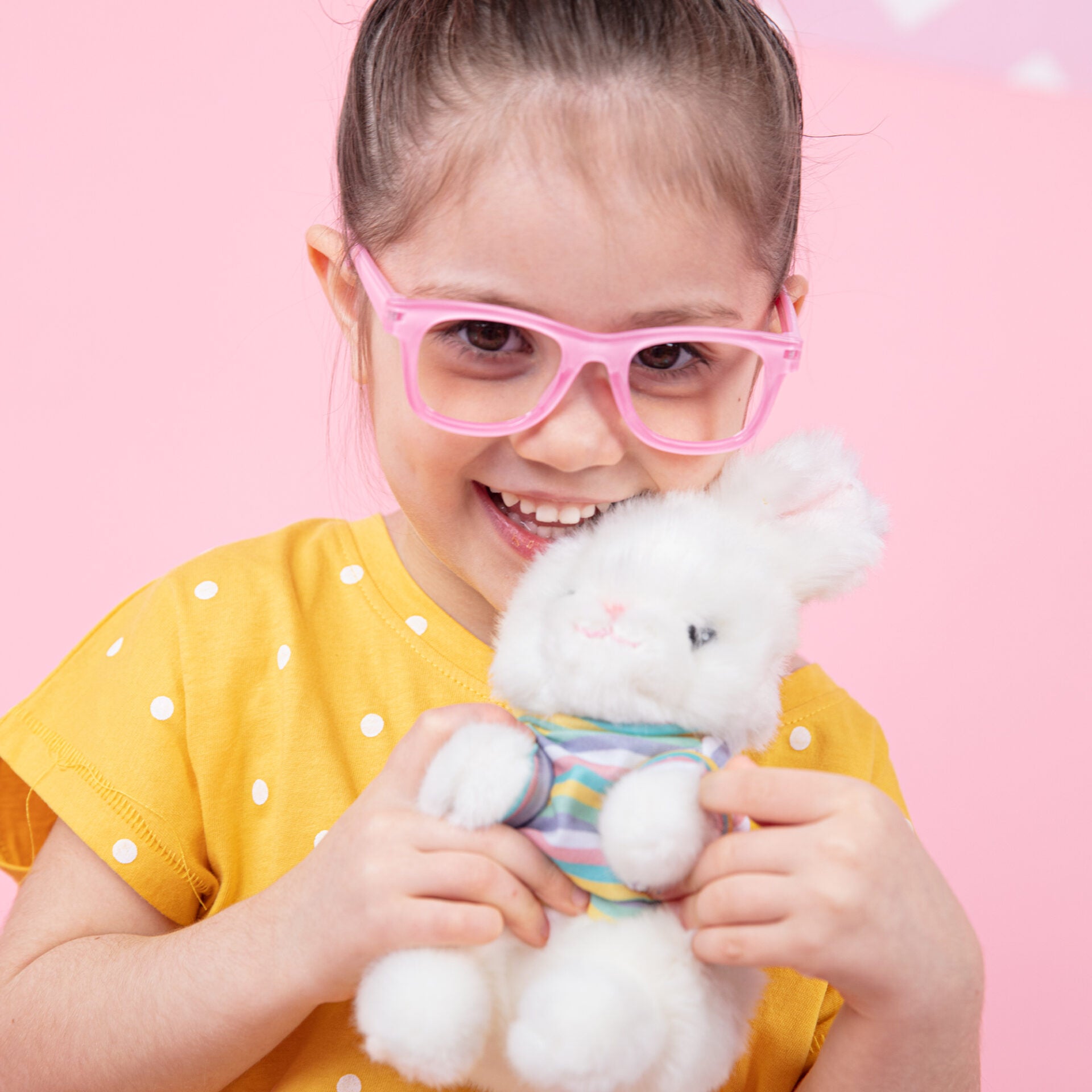 BunBun Zakrslý plyšový králíček 16 cm – Set s kufříkem