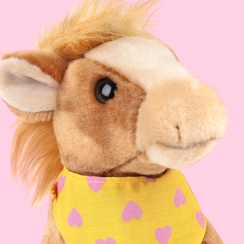 Milly Plyšový koník – shetlandský pony 16 cm – sada s kufříčkem