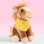 Milly Plyšový koník – shetlandský pony 16 cm – sada s kufříčkem