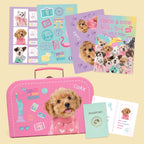 Cookie Plyšový pejsek Toy Pudl 23 cm – Set s kufříkem